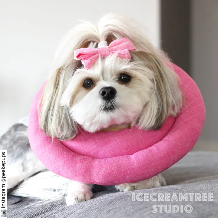 Pink Soft Comfy Cone - Hypoallergenic - Pet Recovery Collar