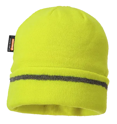 Portwest B023 Insulatex Lined Reflective Trim Knit Hat