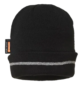 Portwest B023 Insulatex Lined Reflective Trim Knit Hat