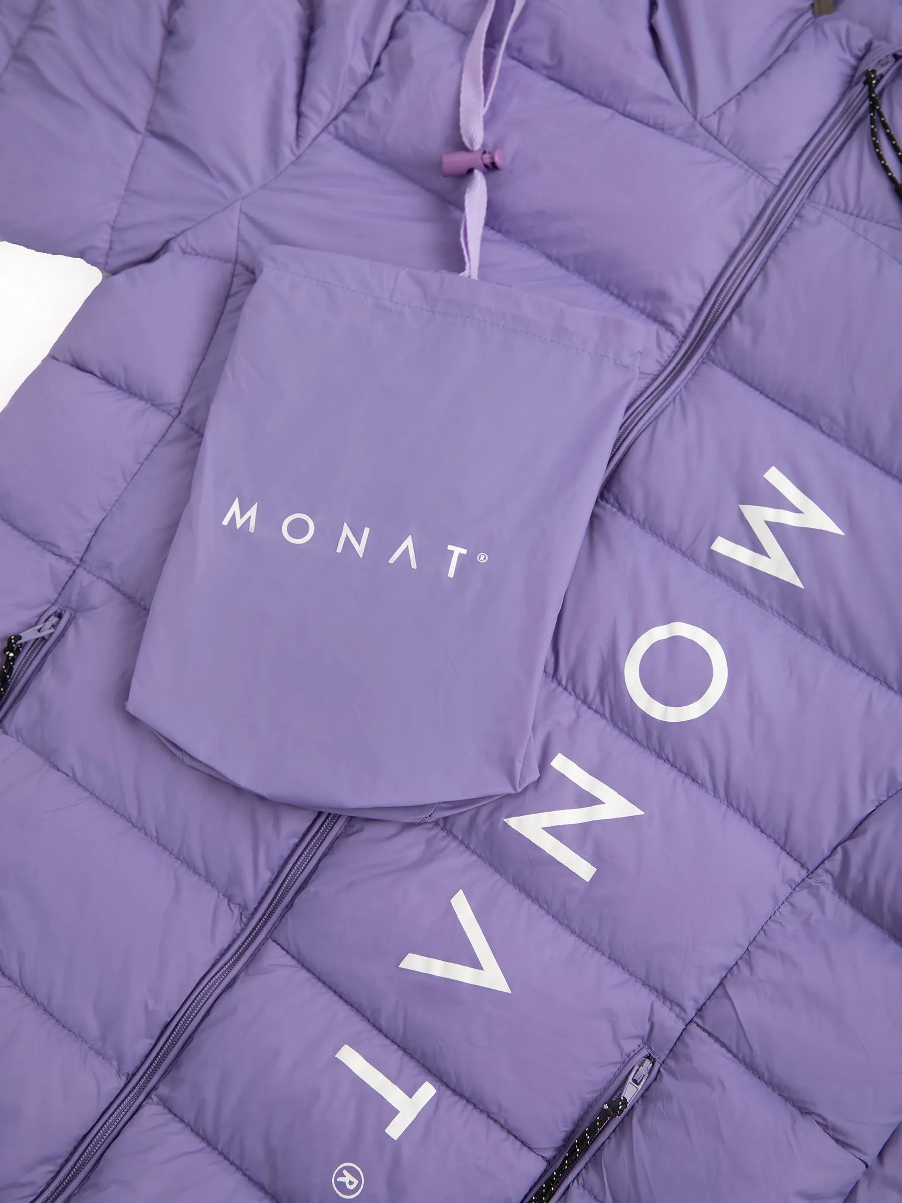 Purple Puffer Jacket