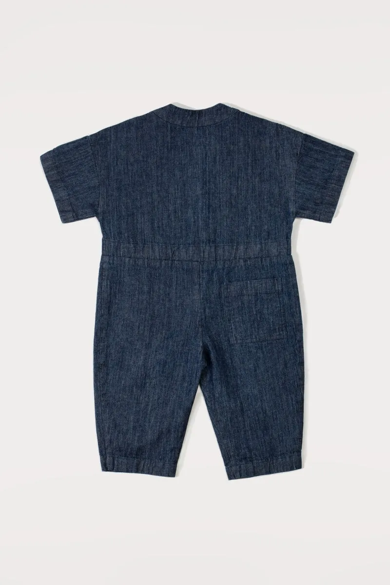 RAE OVERALL DENIM - 4y