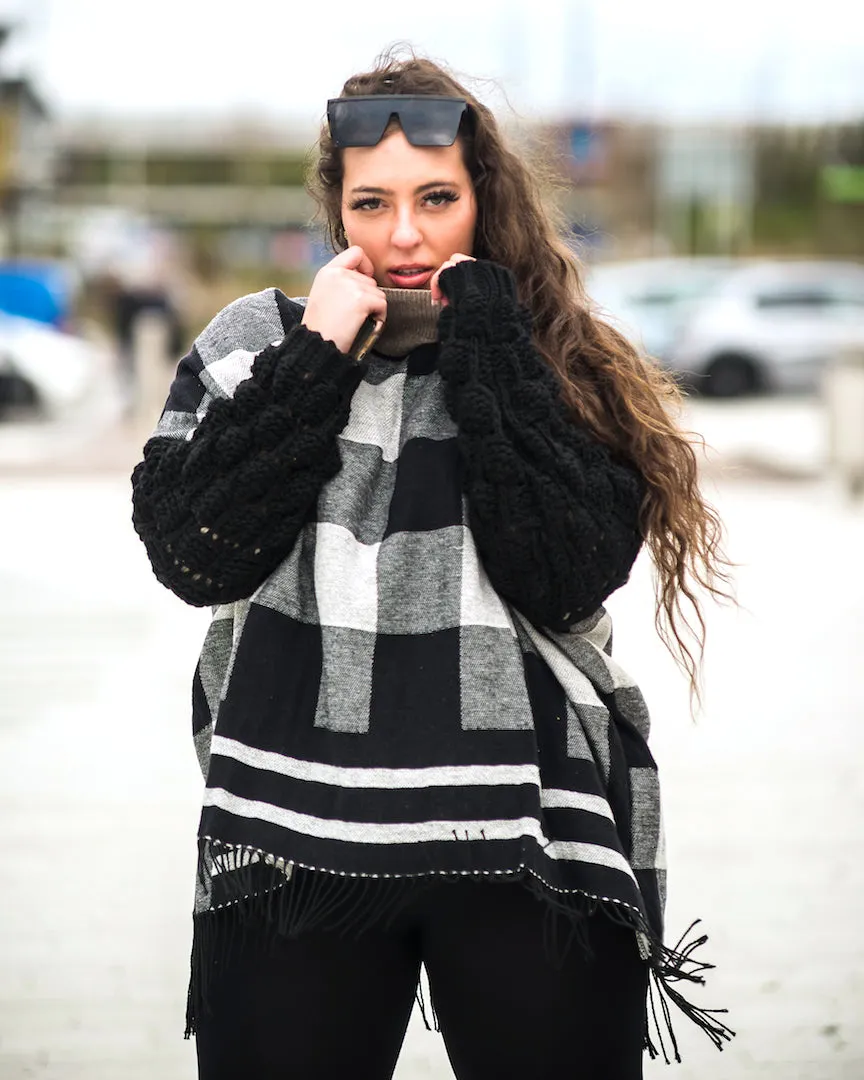 Regina Premium Checkers Poncho-MLH