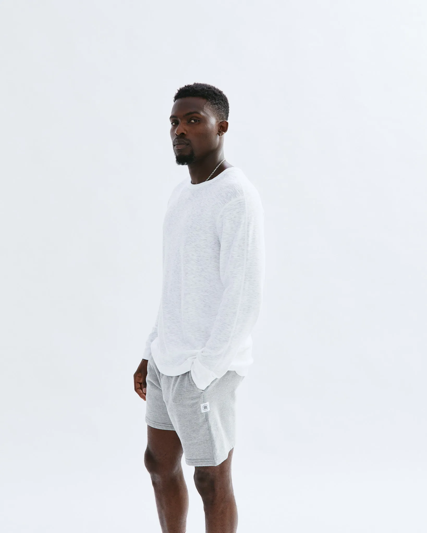 REIGNING CHAMP 1X1 SLUB LONG SLEEVE - 3 COLORS