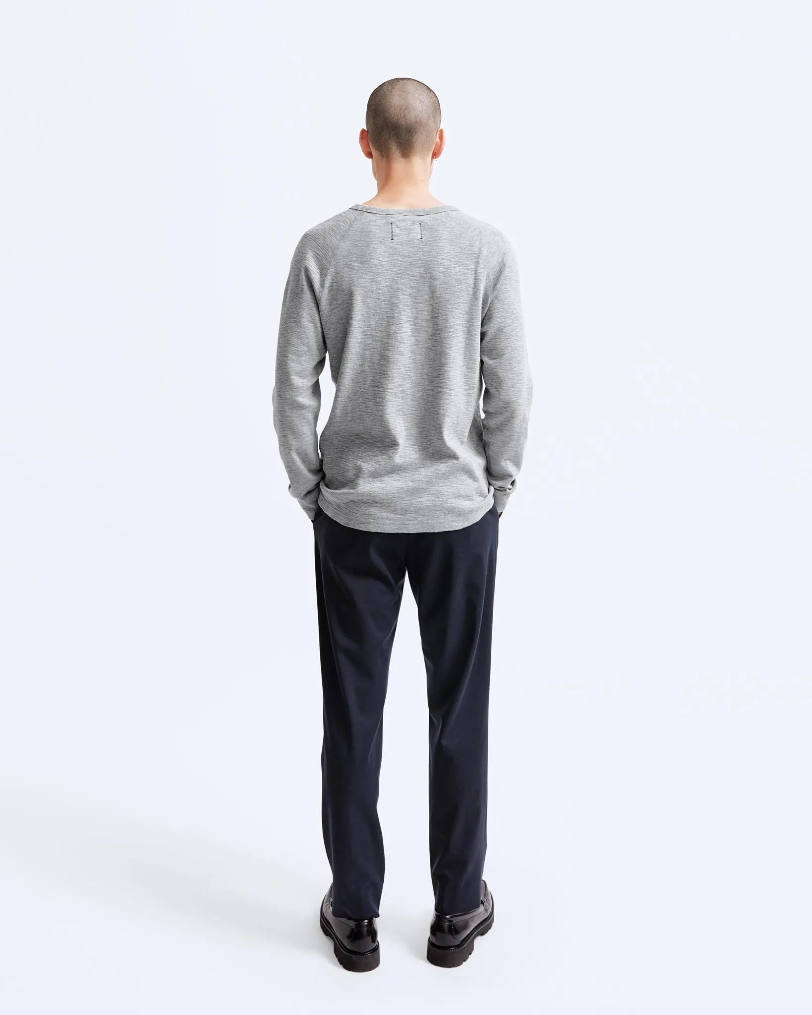 REIGNING CHAMP 1X1 SLUB LONG SLEEVE - 3 COLORS