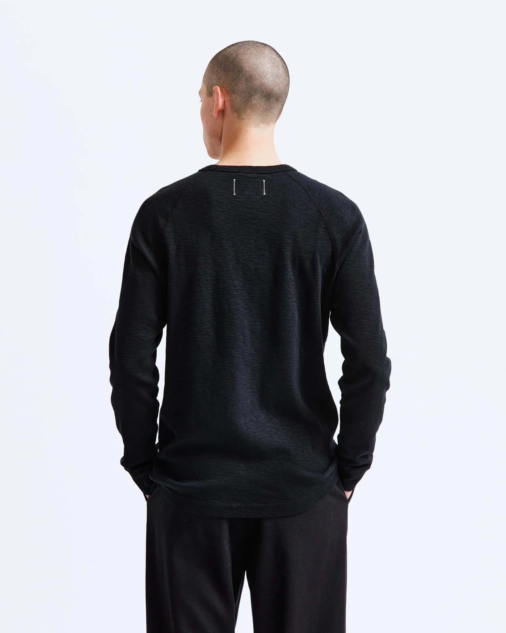 REIGNING CHAMP 1X1 SLUB LONG SLEEVE - 3 COLORS