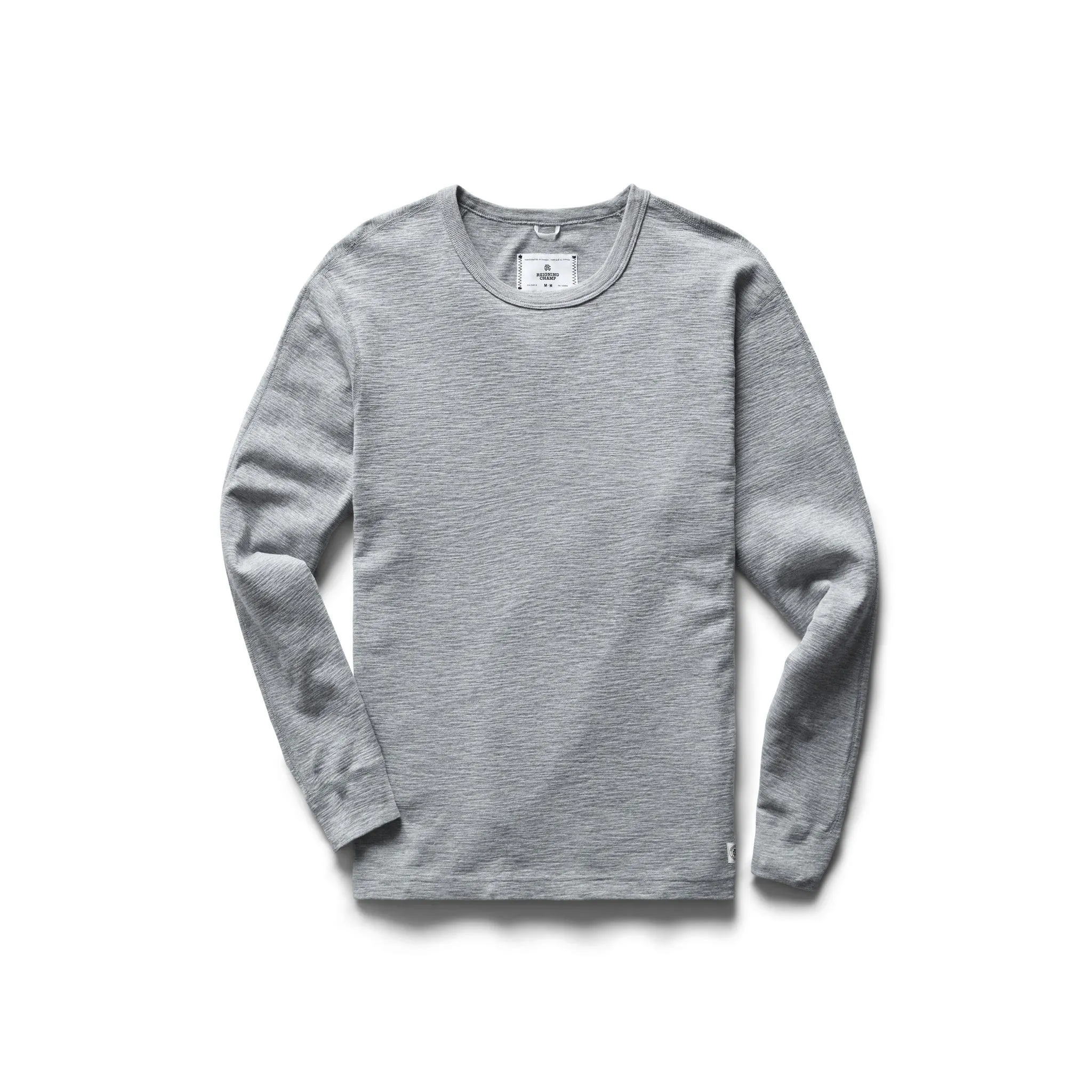 REIGNING CHAMP 1X1 SLUB LONG SLEEVE - 3 COLORS
