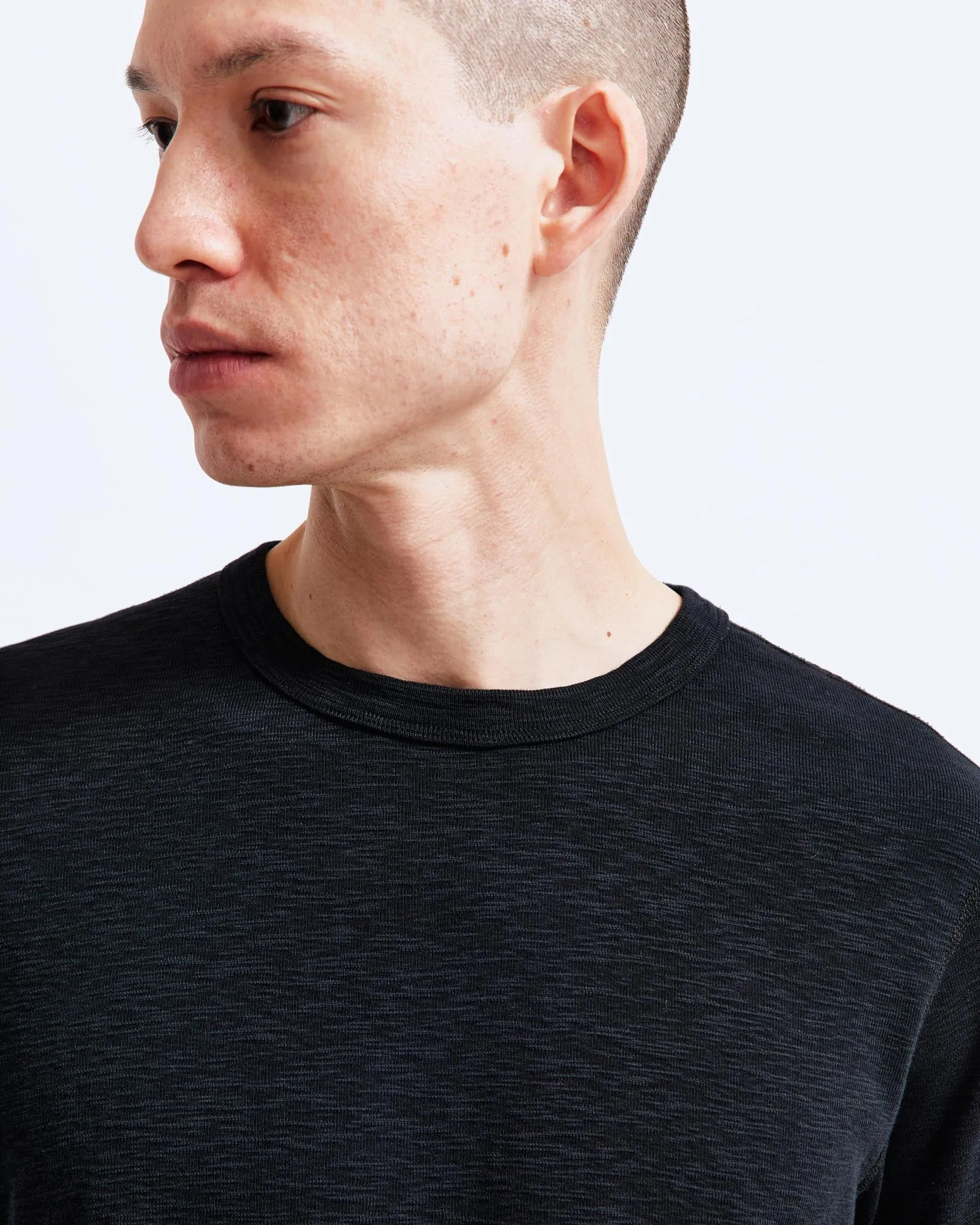 REIGNING CHAMP 1X1 SLUB LONG SLEEVE - 3 COLORS