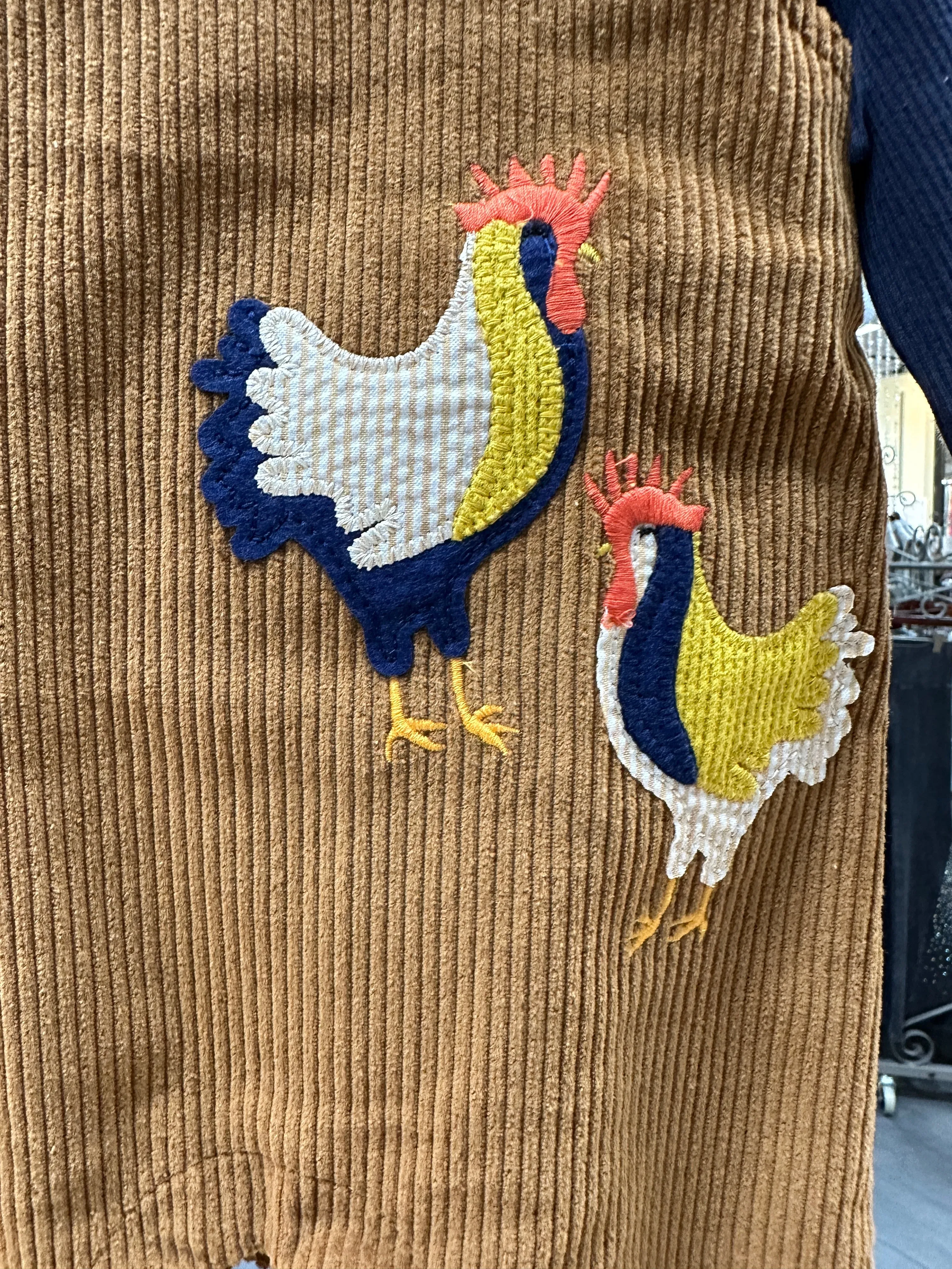 Rooster Cord Overall