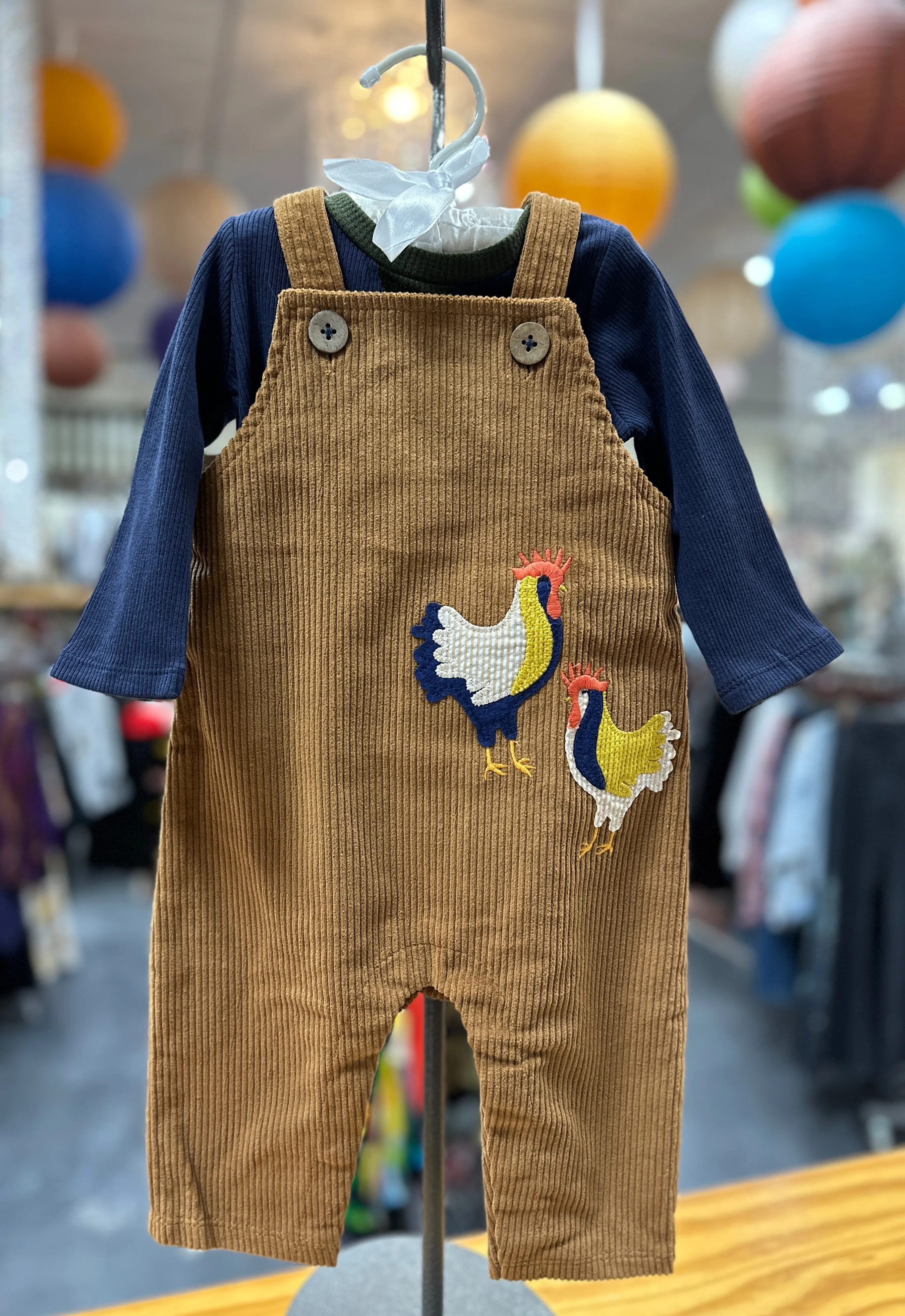 Rooster Cord Overall