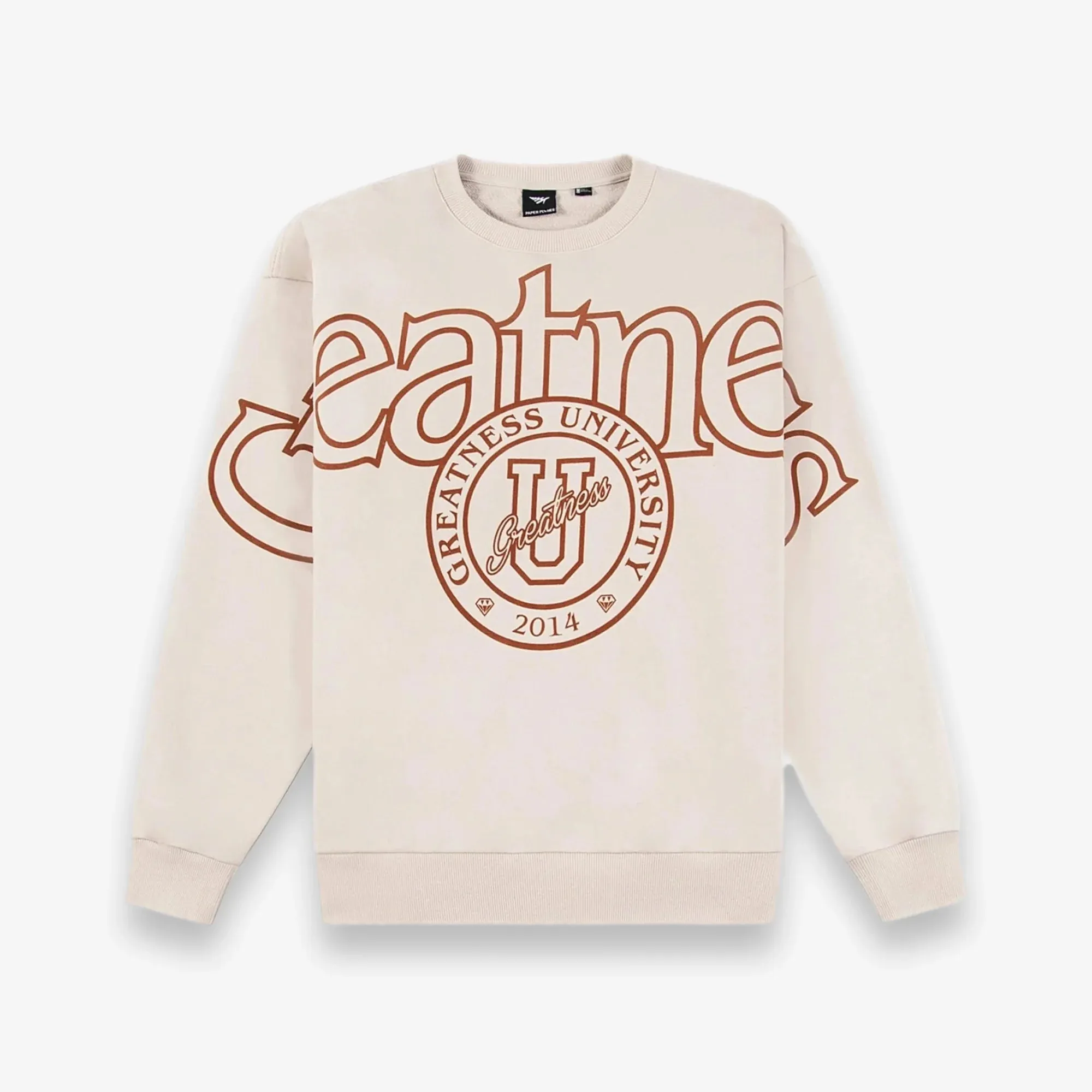 Seal Crewneck Sweatshirt (Moonbeam) - PP300239MBEAM