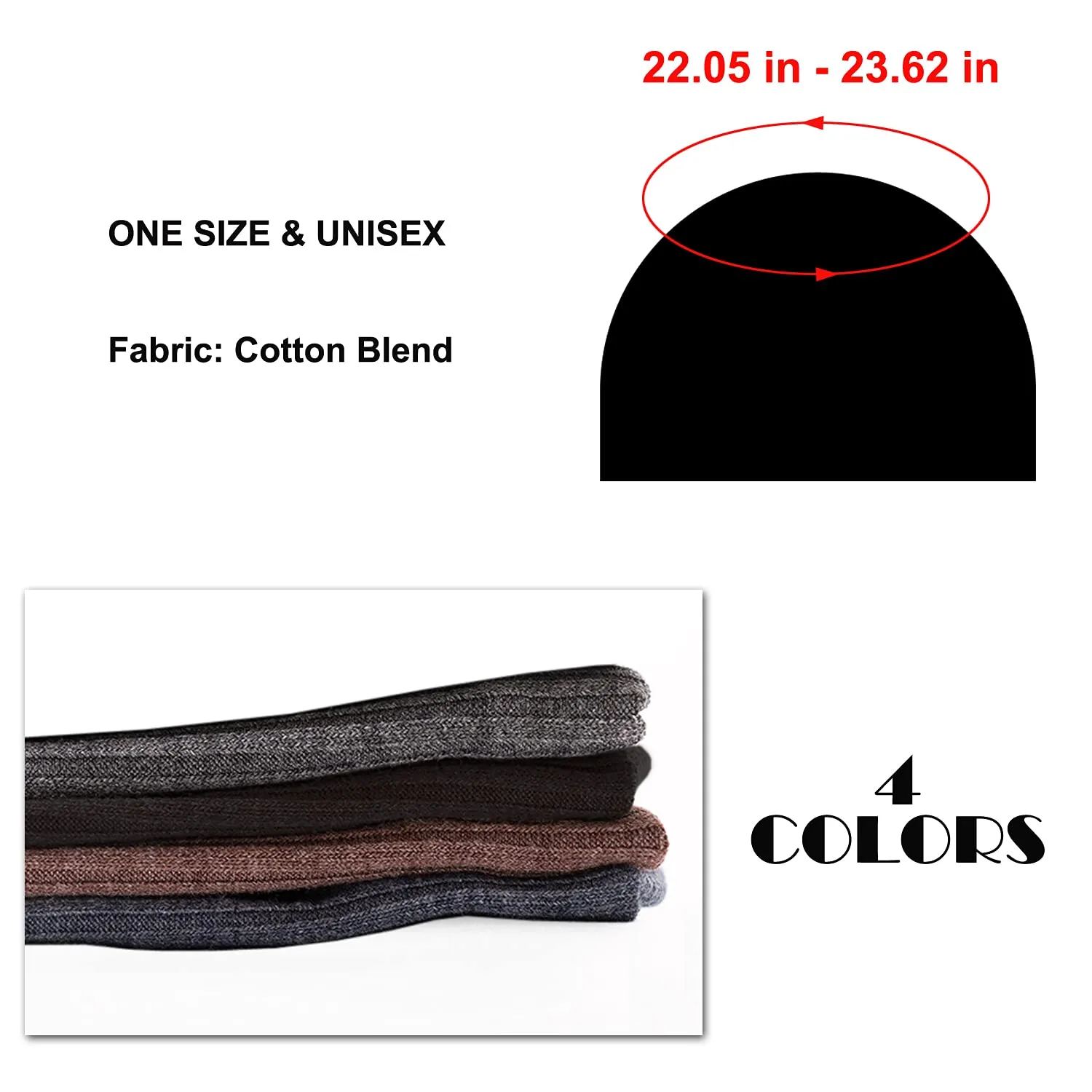 Sidiou Group Wholesale Winter Casual Knit Hats Pullover Fleece Lining And Thin Soft Warm Striped Knitted Hat For Men Women Slouch Beanie Hat