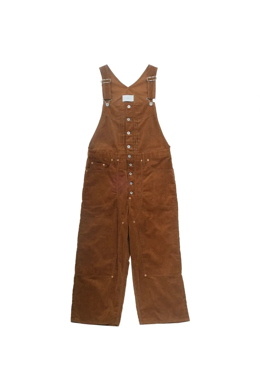 SUGARHILL  CORDUROY OVERALL(BROWN)