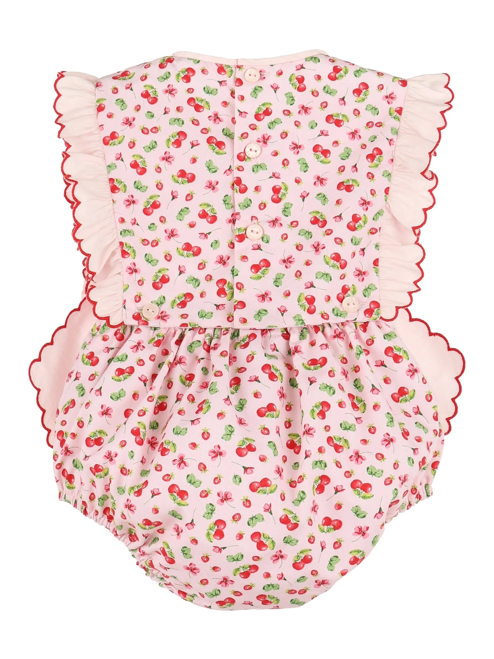 Summer Berries Girl Overall