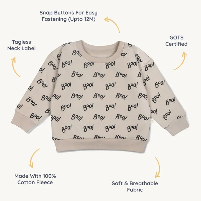 Sweatshirt Aus Bio-Fleece - Boo