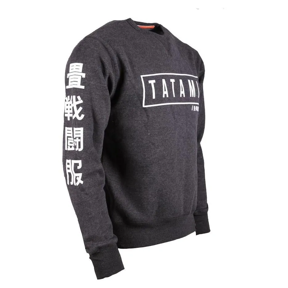 Tatami Dark Grey "Kanji" Sweatshirt