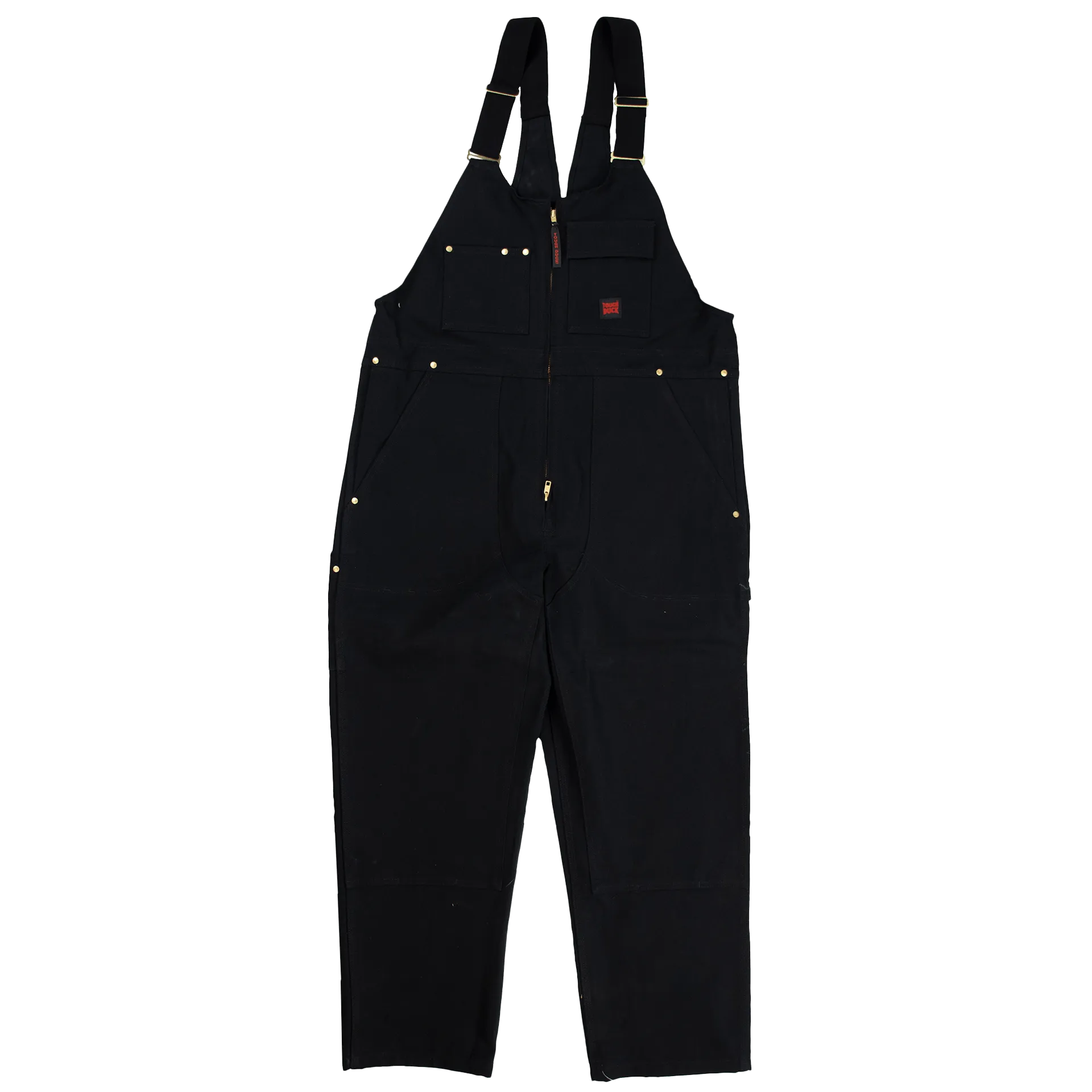Tough Duck®Unlined Bib Overall – Zip Front 7637