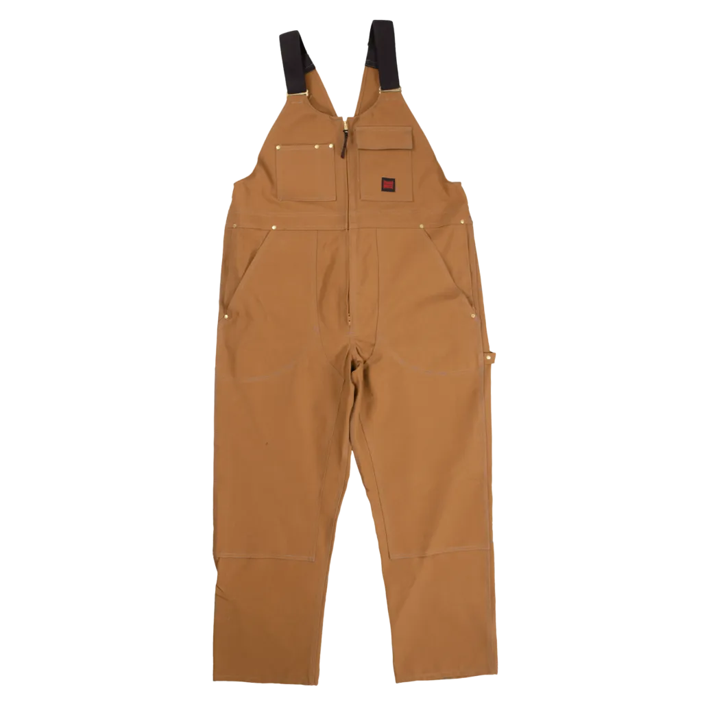 Tough Duck®Unlined Bib Overall – Zip Front 7637