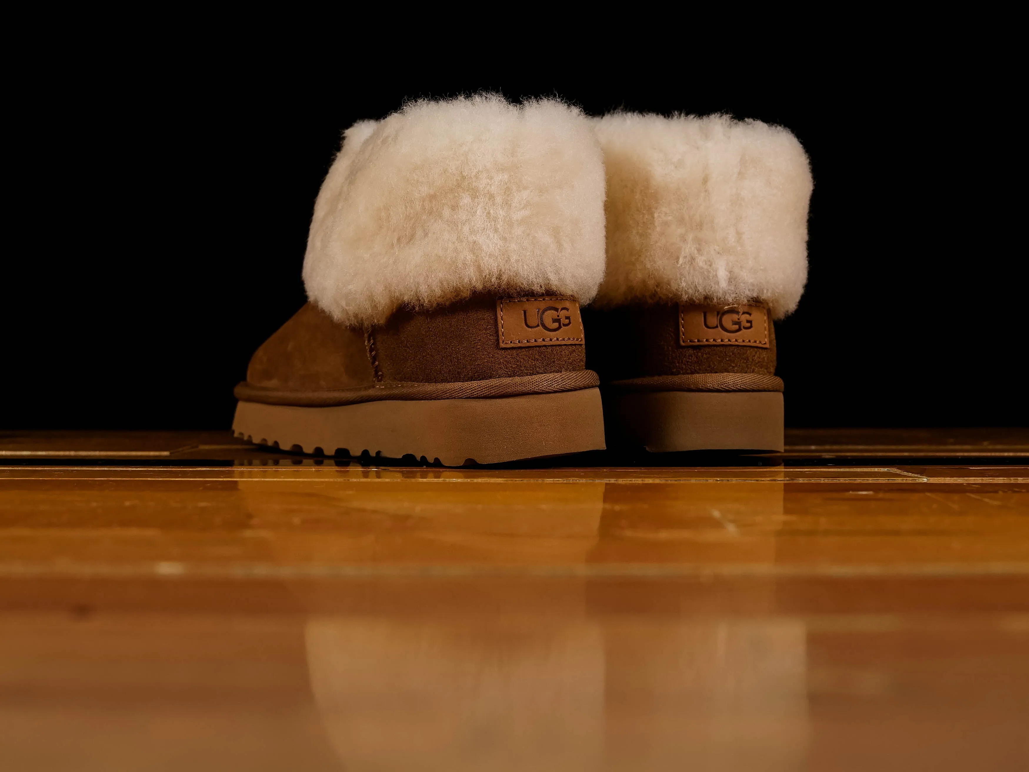 UGG Womens Classic Mini Fluff Boots