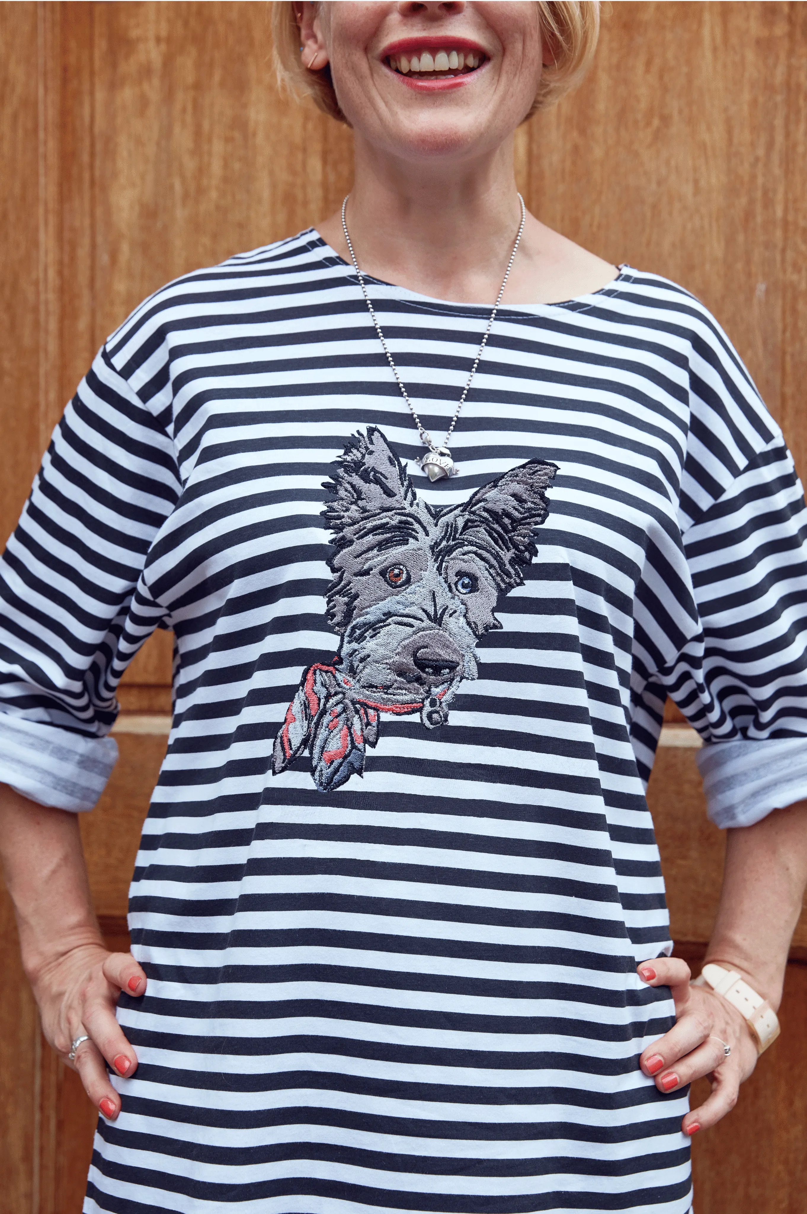UNISEX LONG SLEEVE STRIPED T-SHIRT