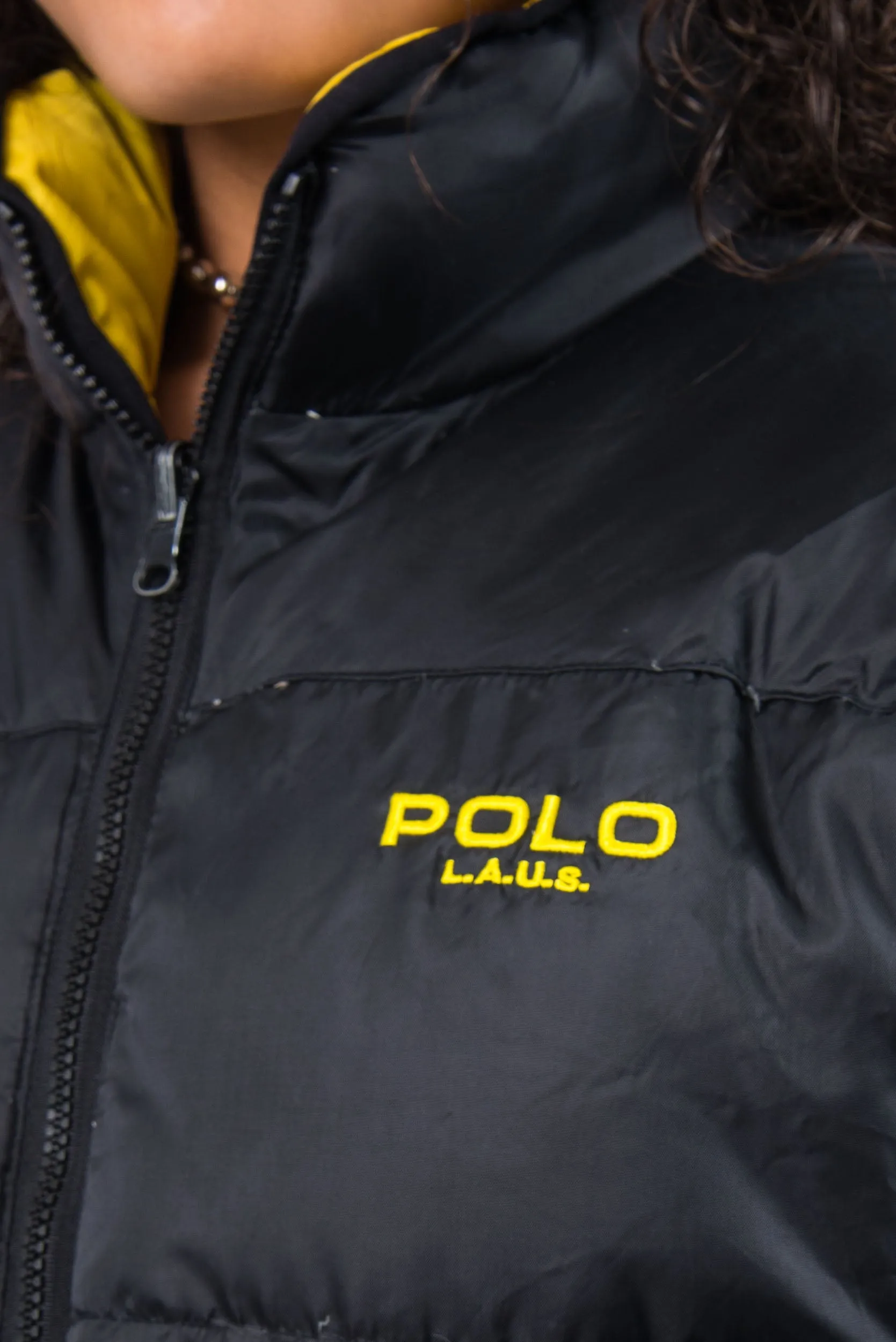 Vintage 90's Reversible Puffer Jacket Coat