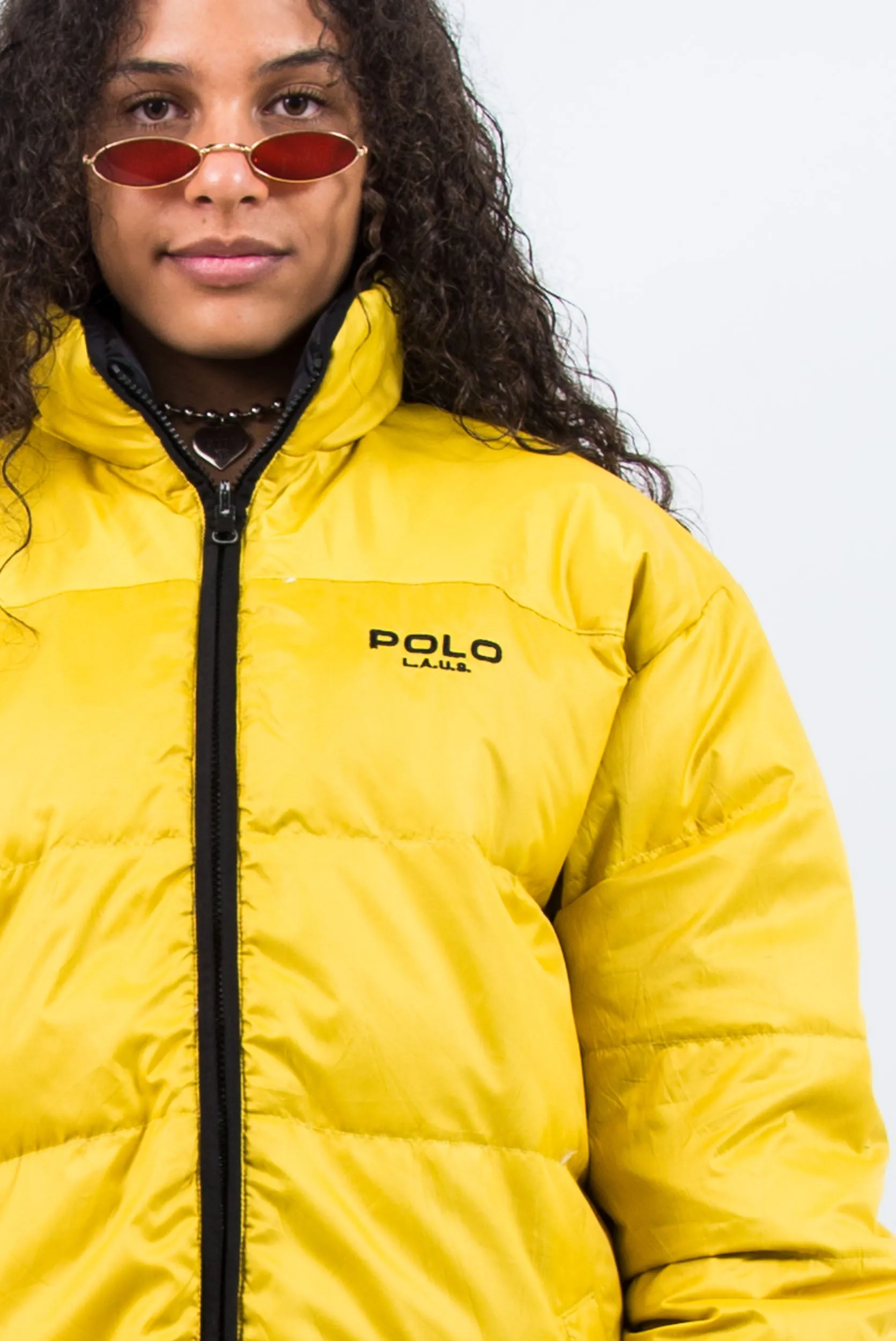Vintage 90's Reversible Puffer Jacket Coat