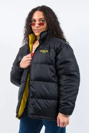 Vintage 90's Reversible Puffer Jacket Coat