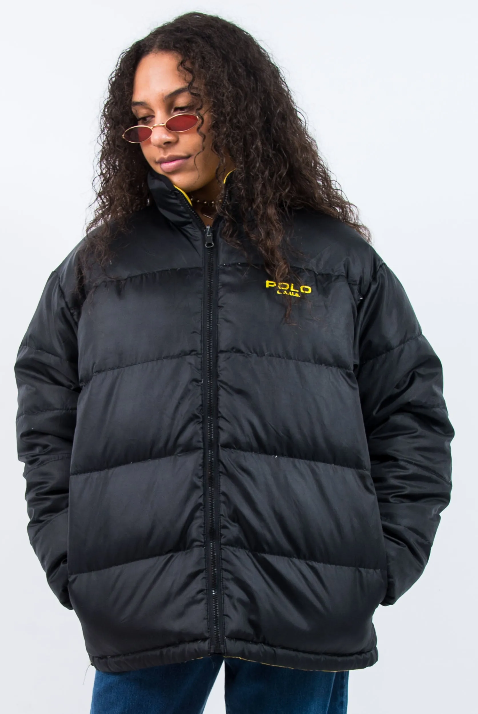 Vintage 90's Reversible Puffer Jacket Coat