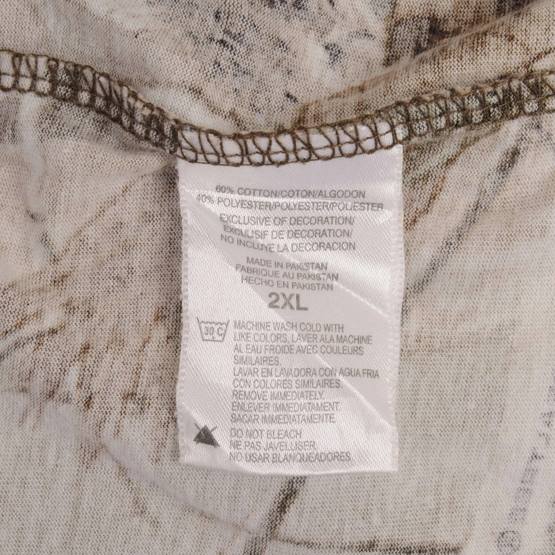 VINTAGE HUNTING REALTREE APHD CAMO LONG SLEEVE POCKET TEE SHIRT SIZE 2XL