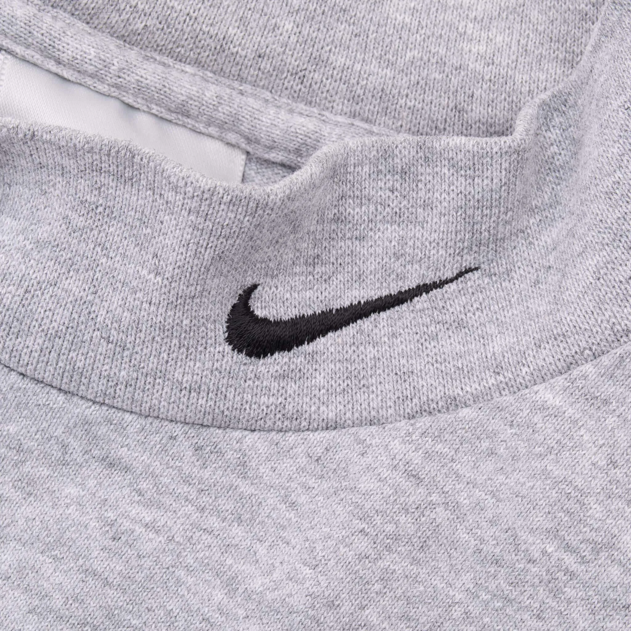 VINTAGE NIKE LONG SLEEVE TURTLE NECK GREY TEE SHIRT 2000S MEDIUM