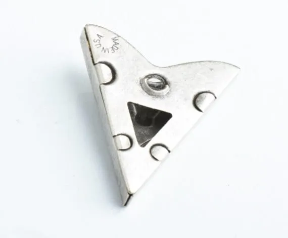 Western Collar Tip, antique silver , hand etched , sold by pair