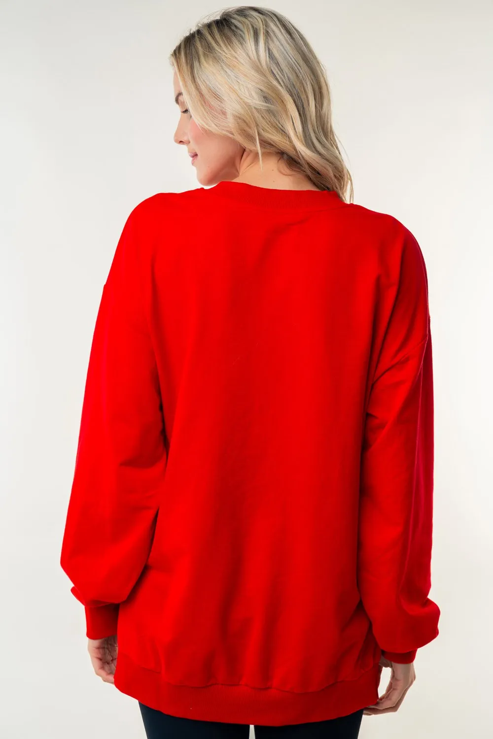 White Birch Heart Sweatshirt