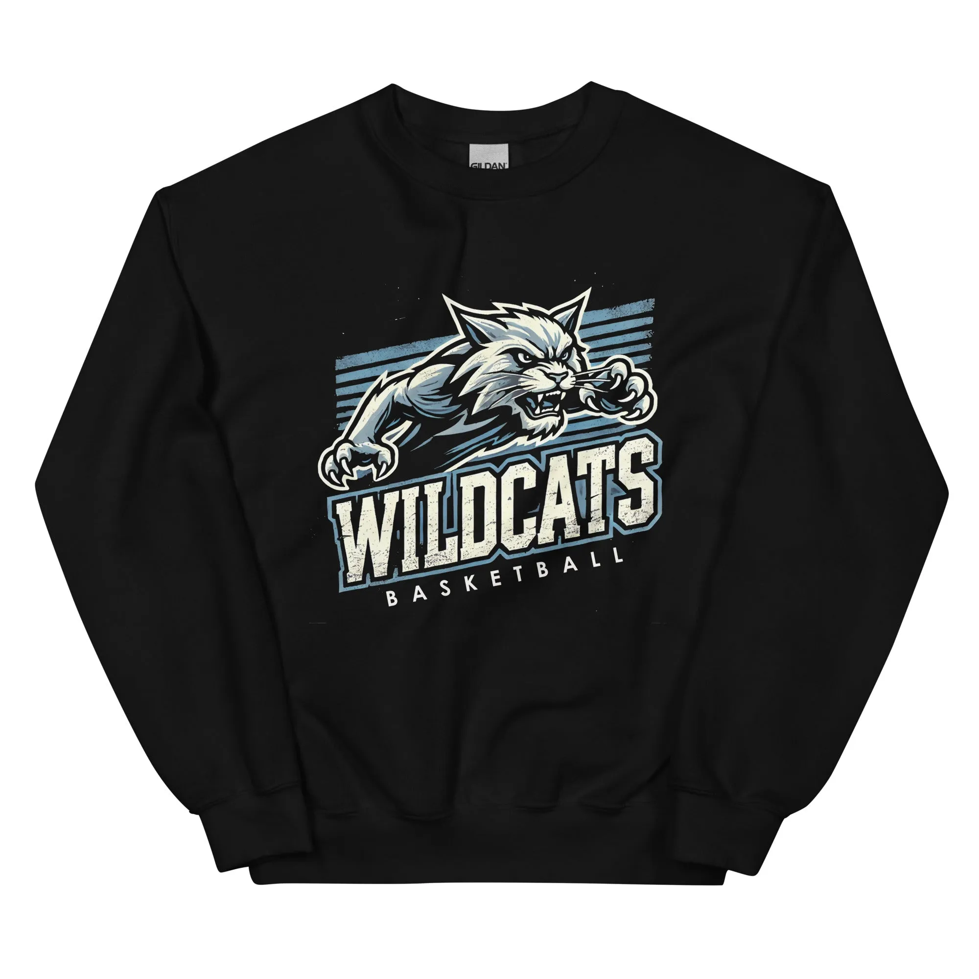 Wildcats Basketball Vintage College Sweatshirt