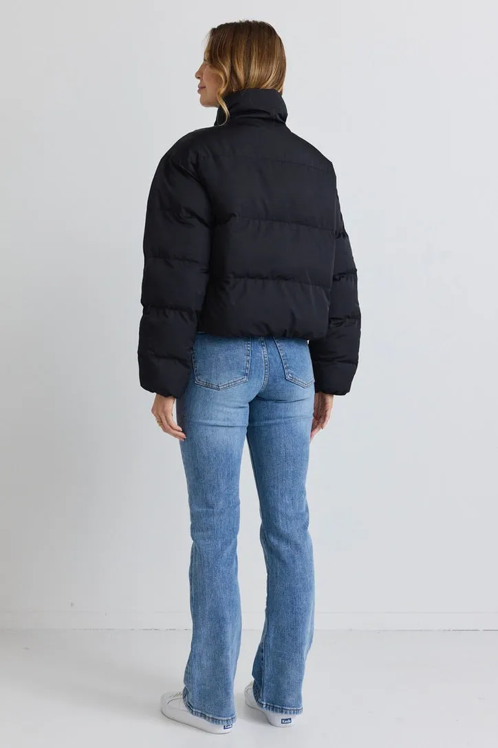 Windsor Black Puffer Jacket