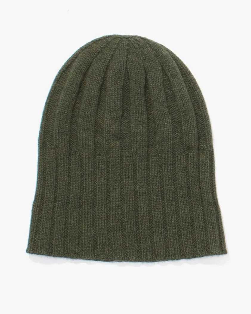 Wool Knit Cap, Rosemary - 8"