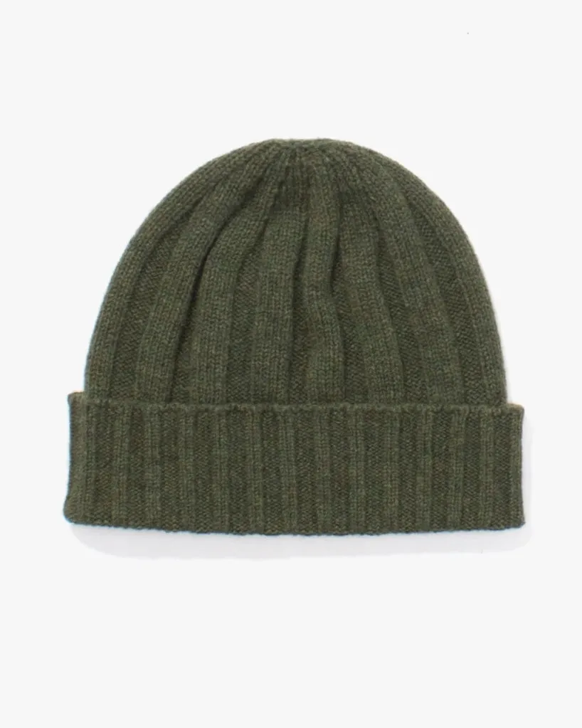 Wool Knit Cap, Rosemary - 8"