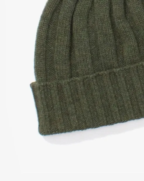 Wool Knit Cap, Rosemary - 8"