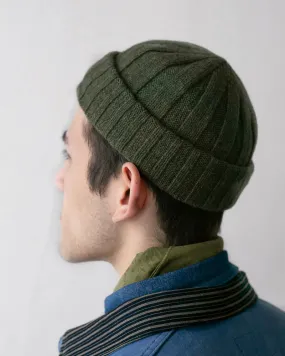 Wool Knit Cap, Rosemary - 8"